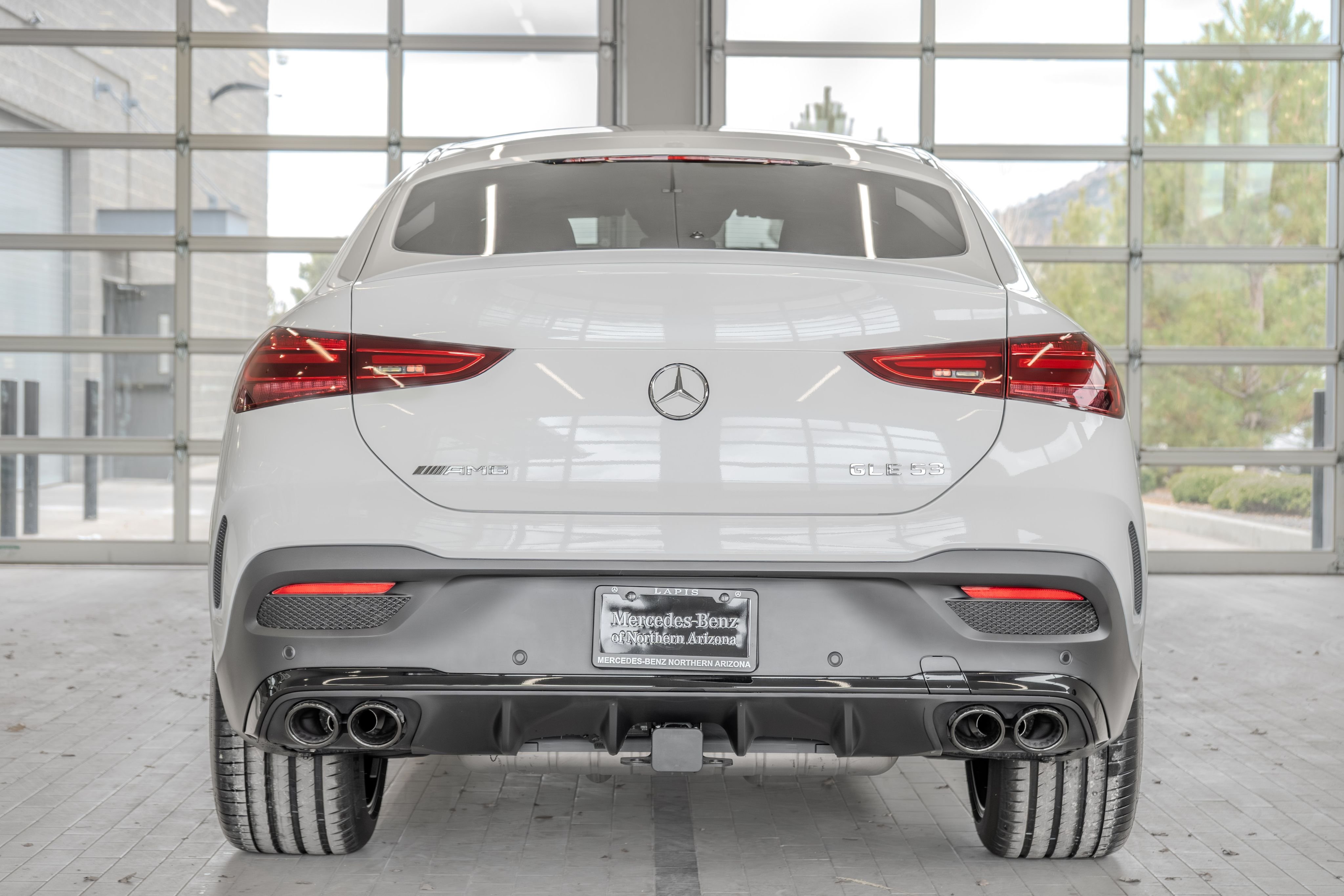 New 2026 MANUFAKTUR Moonlight White Metallic Mercedes-Benz GLE 53 AMG® image 14