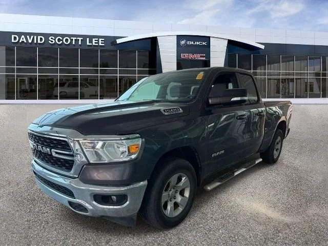 Used 2022 Granite Crystal Metallic Clearcoat Ram Big Horn image 7