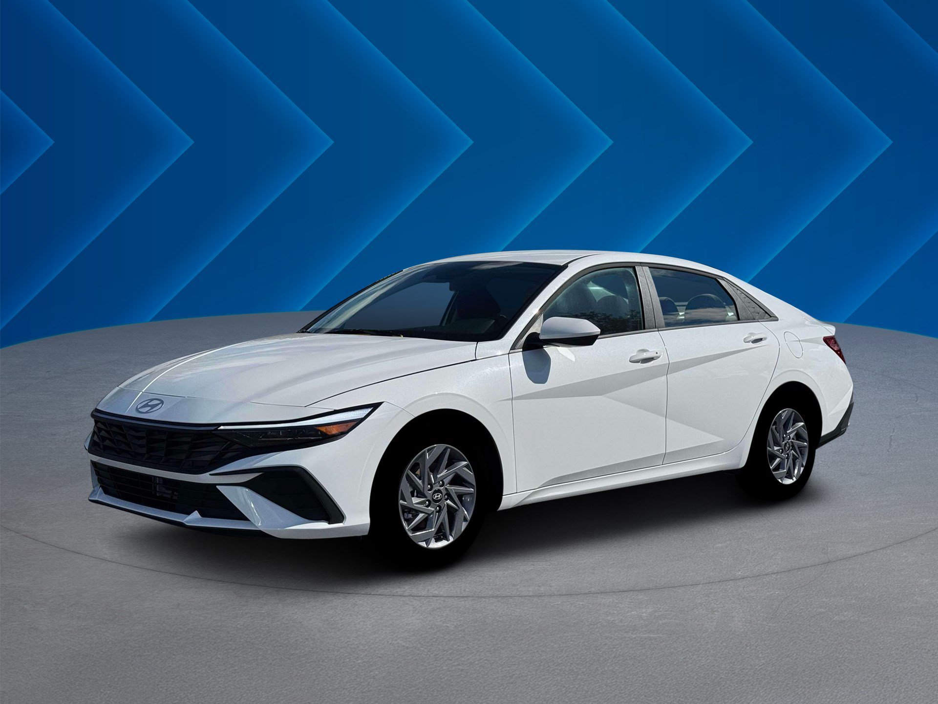 New 2026 Serenity White Hyundai Blue image 2