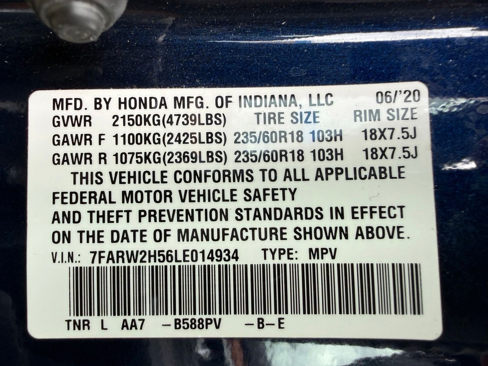 2020 Honda CR-V EX - Photo 45