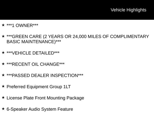 Used 2025 Black Chevrolet LT image 1