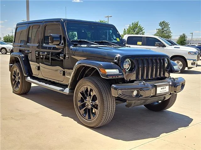 Used 2021 Black Jeep High Altitude 4x4 image 4