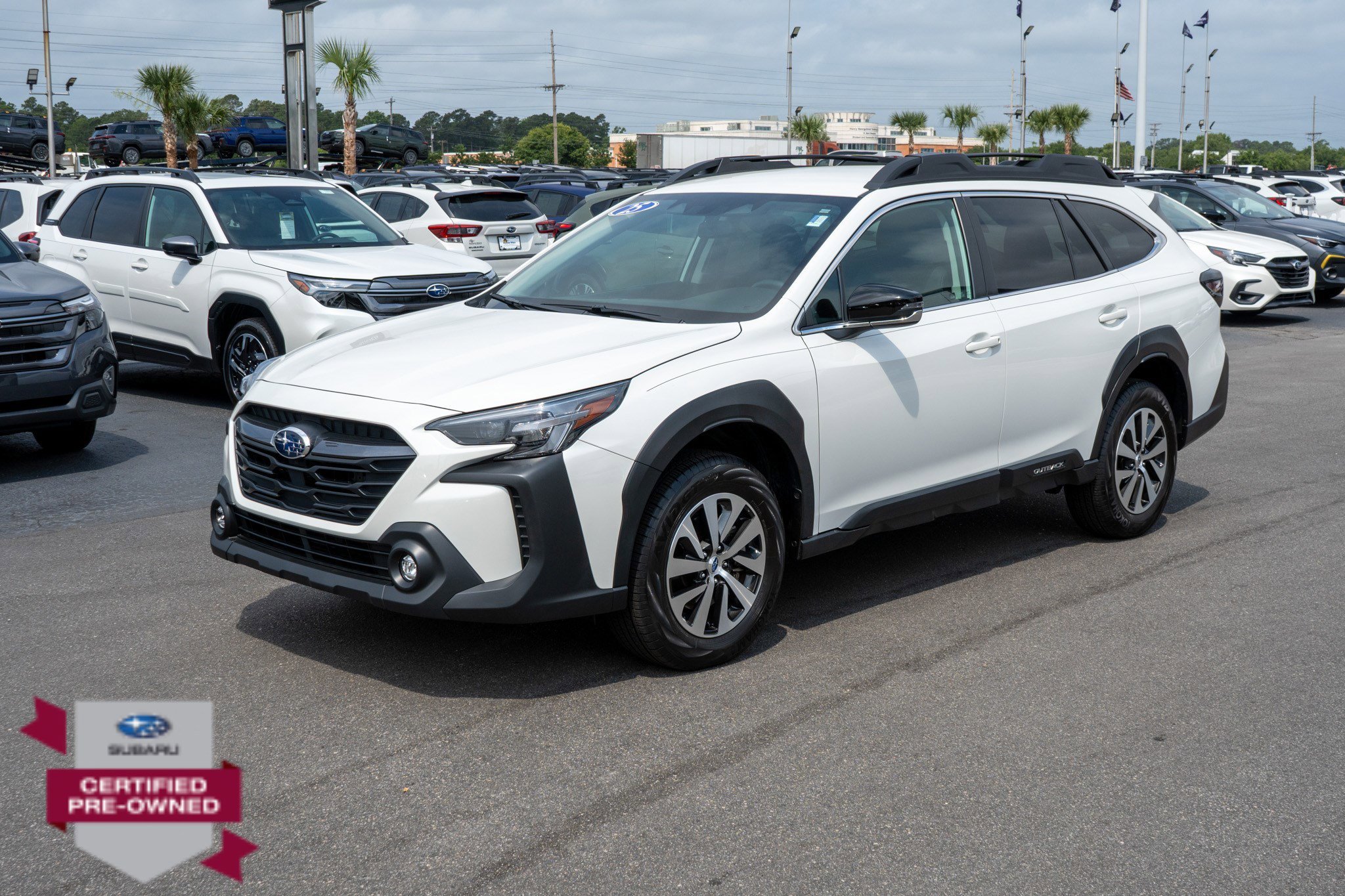 Used 2025 Crystal White Pearl Subaru Premium image 7
