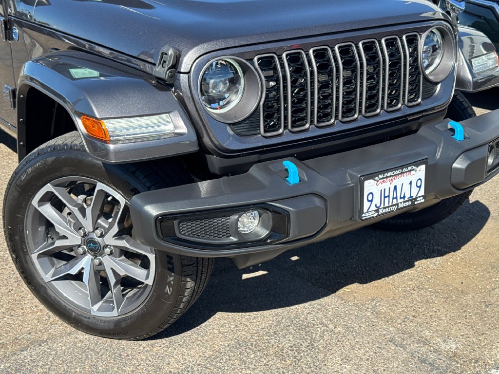 Used 2024 Gray Jeep Sport S 4xe image 6