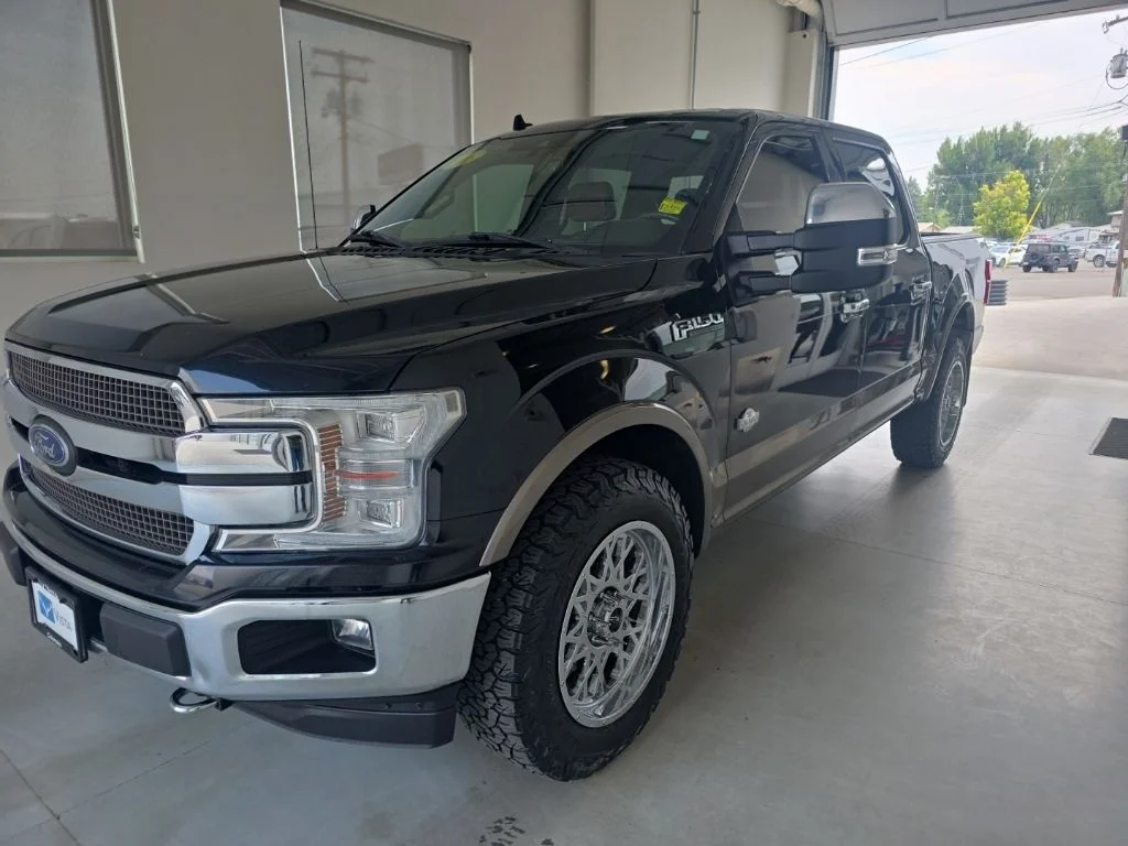 Used 2018 Shadow Black Ford King Ranch image 3