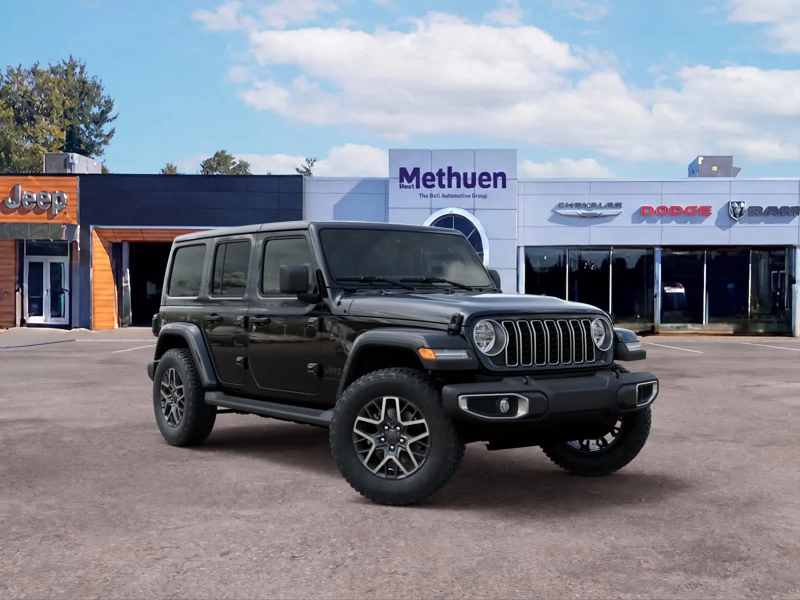 New 2027 Black Clearcoat Jeep Sahara image 5