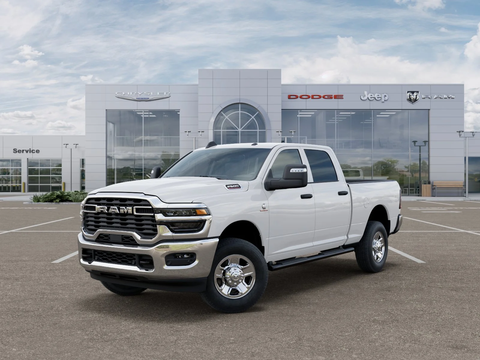 New 2026 Bright White Clearcoat RAM Tradesman image 24