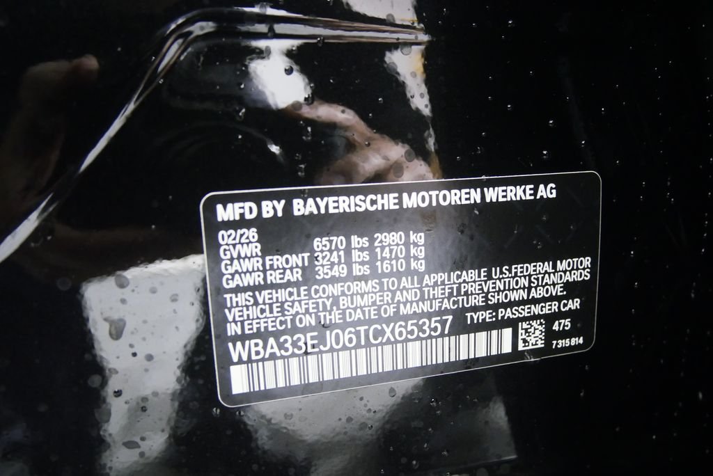 New 2026 Black Sapphire Metallic BMW 760i xDrive image 27