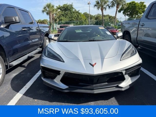 Used 2020 Silver Chevrolet Stingray image 2