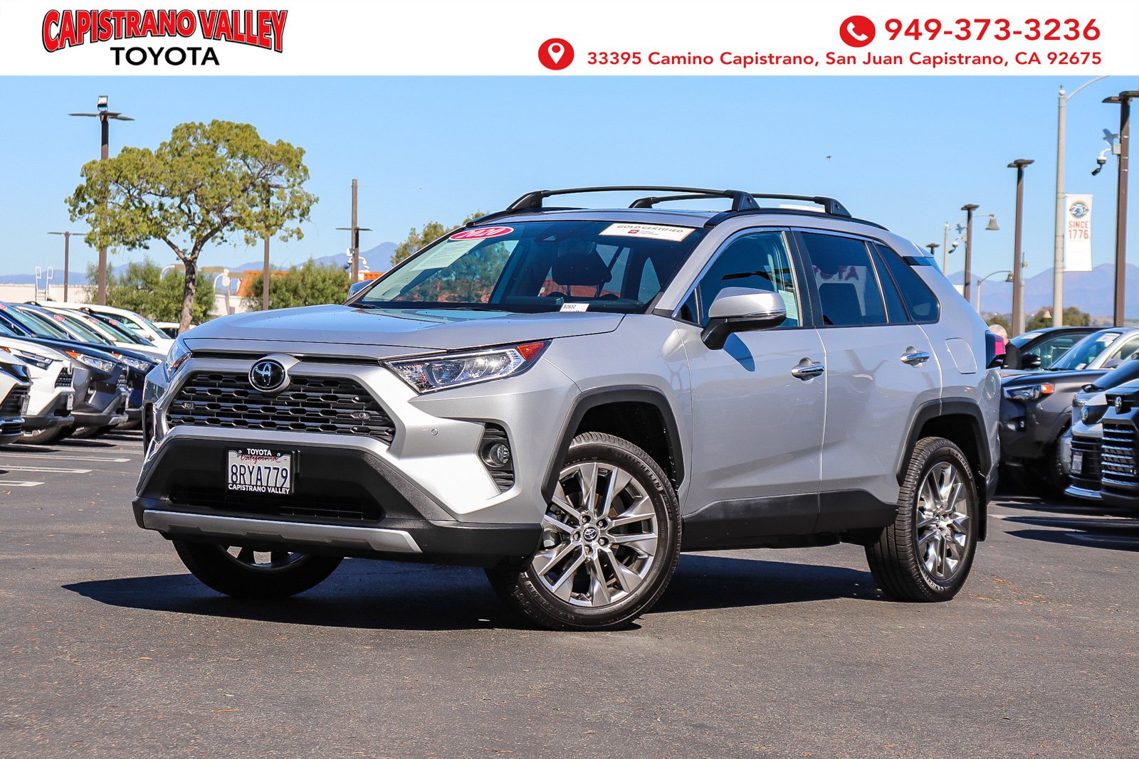 Certified Used 2020 Silver Toyota Limited image 1
