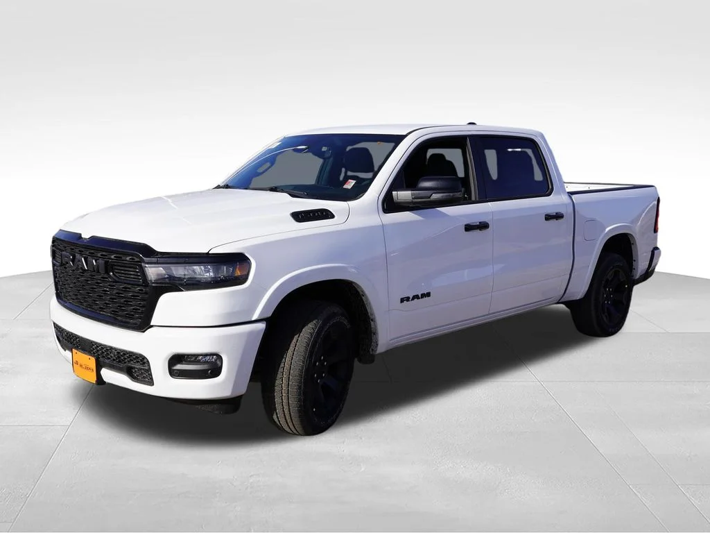 New 2026 Bright White Clearcoat RAM Big Horn image 8