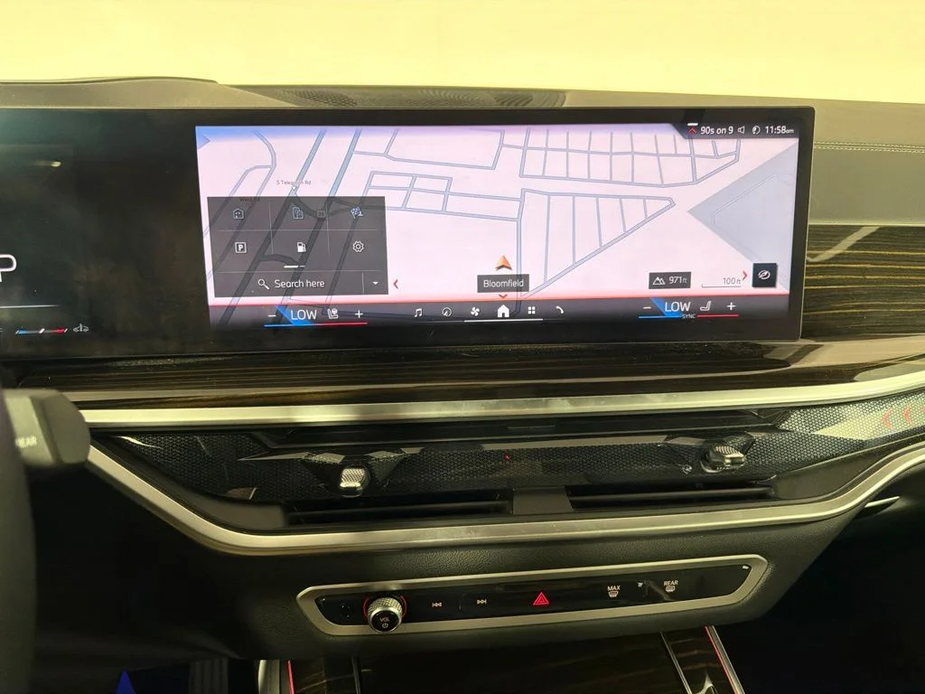 Certified Used 2025 Black Sapphire Metallic BMW xDrive40i image 30