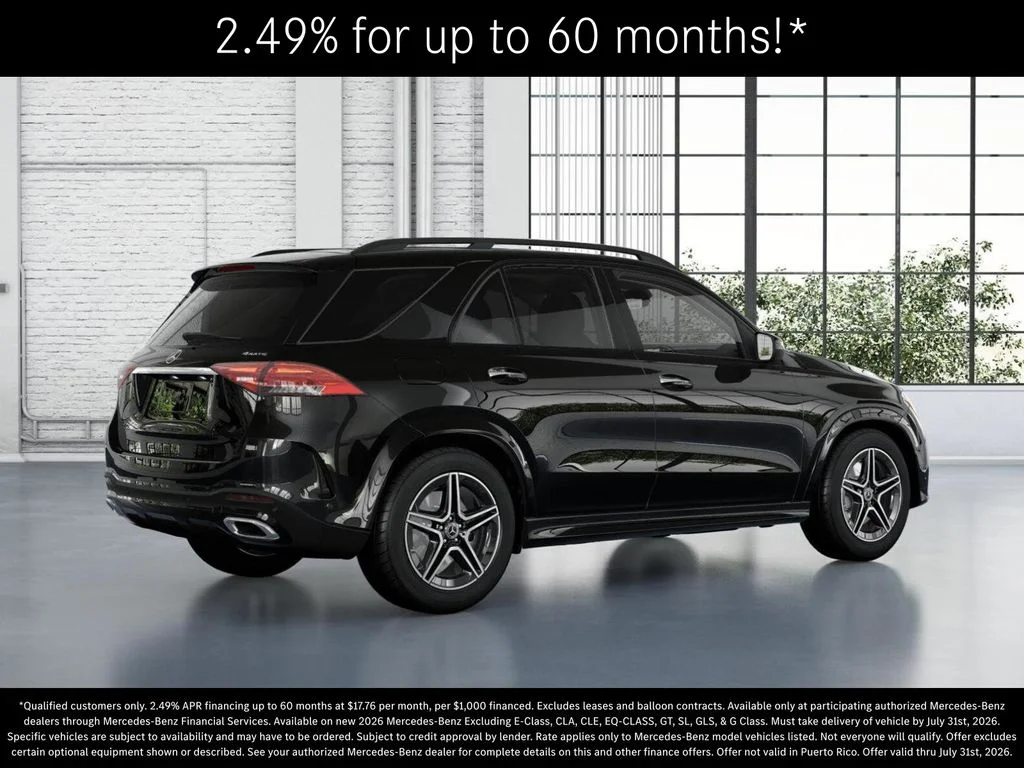 New 2026 Obsidian Black Metallic Mercedes-Benz GLE 350 image 20