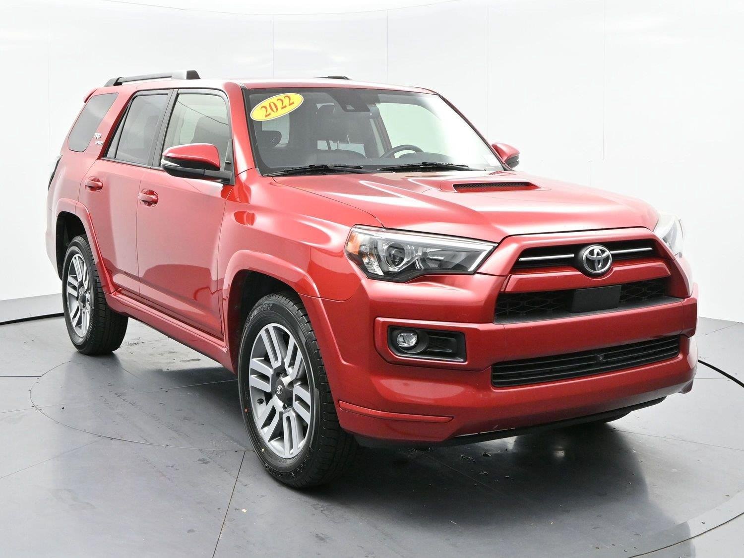 Used 2022 Barcelona Red Metallic Toyota TRD Sport image 2