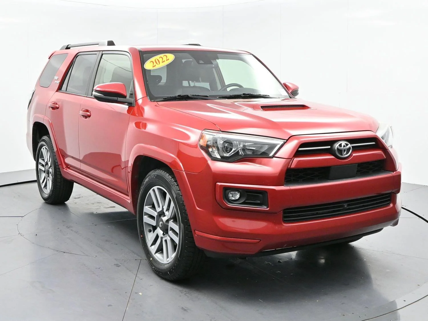 Used 2022 Barcelona Red Metallic Toyota TRD Sport image 2