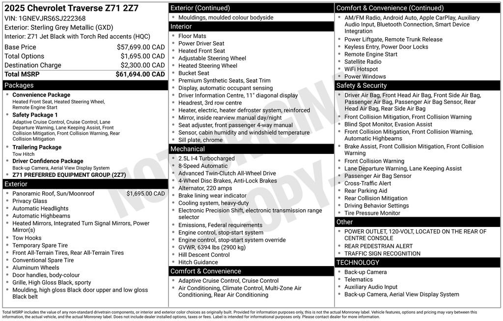 Used 2025 Gray Chevrolet Z71 image 26