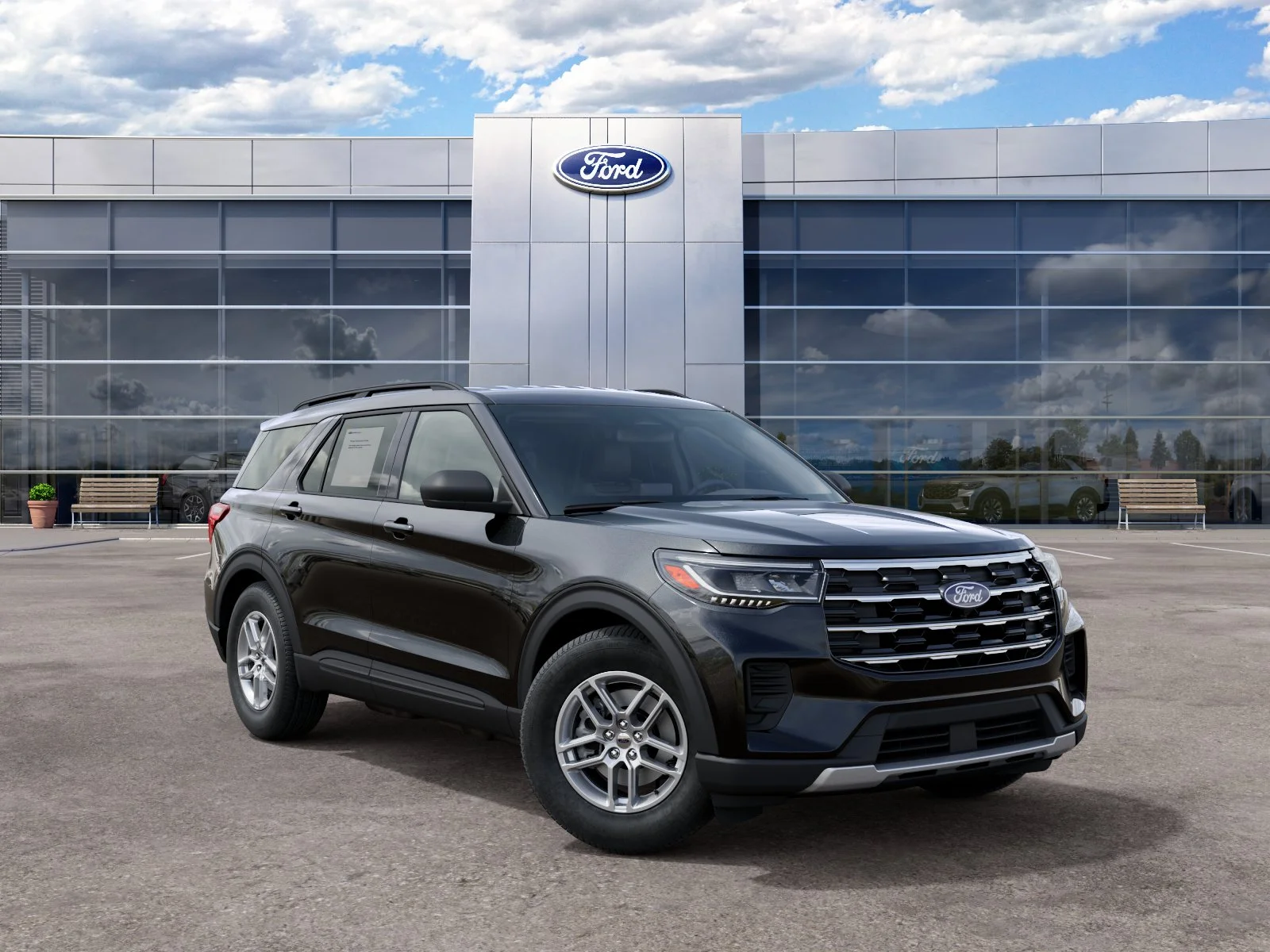 New 2027 Agate Black Metallic Ford Active image 17