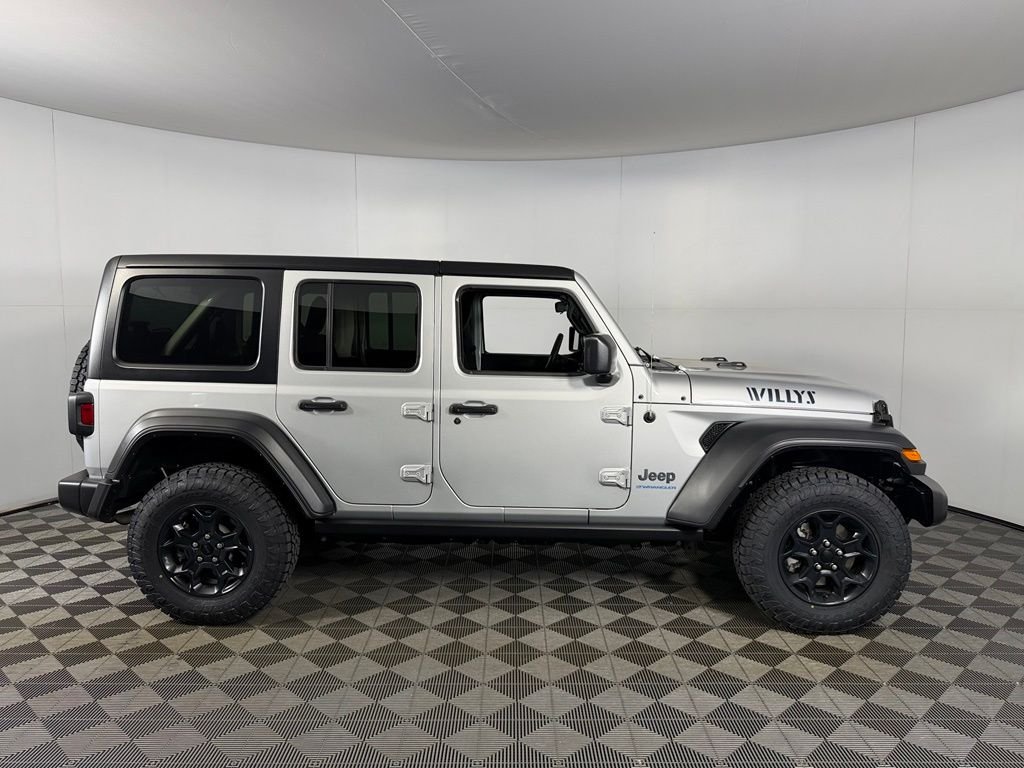 Certified Used 2023 Silver Jeep Willys 4xe image 6