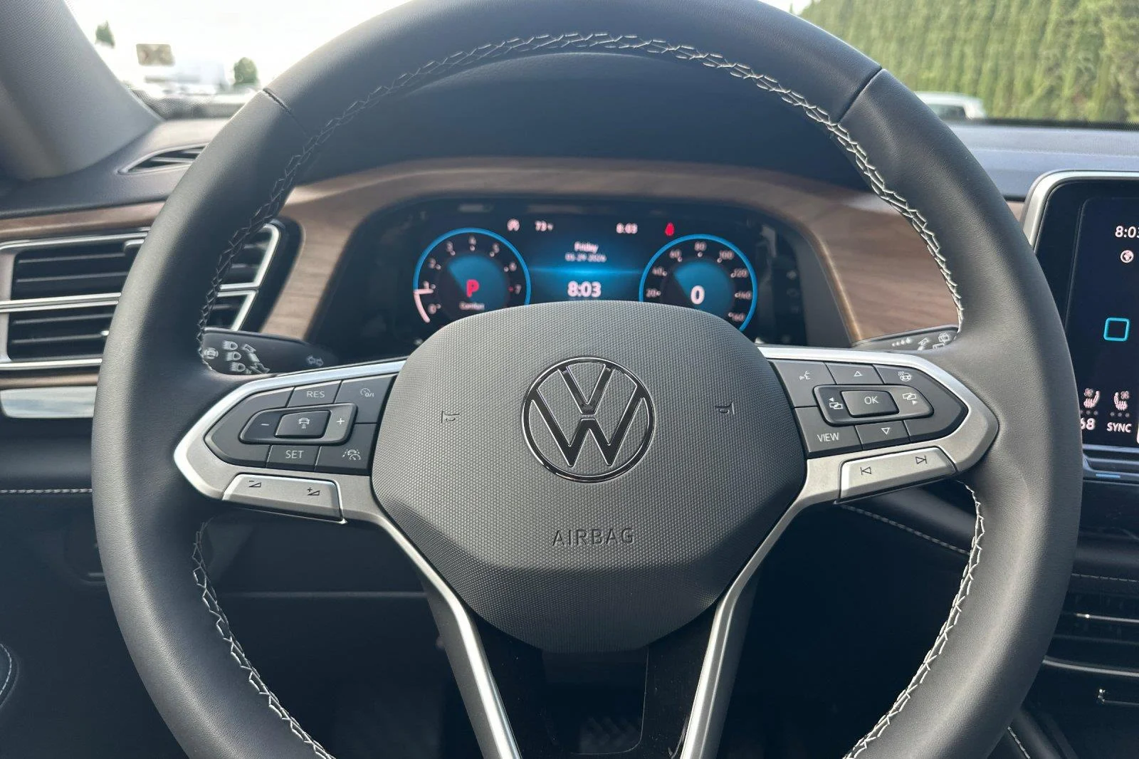 New 2026 Avocado Green Pearl Volkswagen 2.0T SE w/Technology image 24
