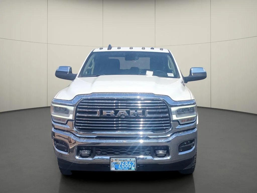 Used 2020 Pearl White Ram Laramie image 2