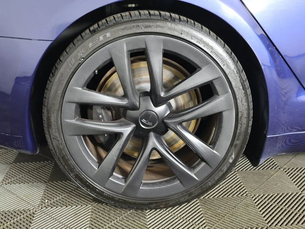 Used 2023 Blue Tesla Plaid image 23