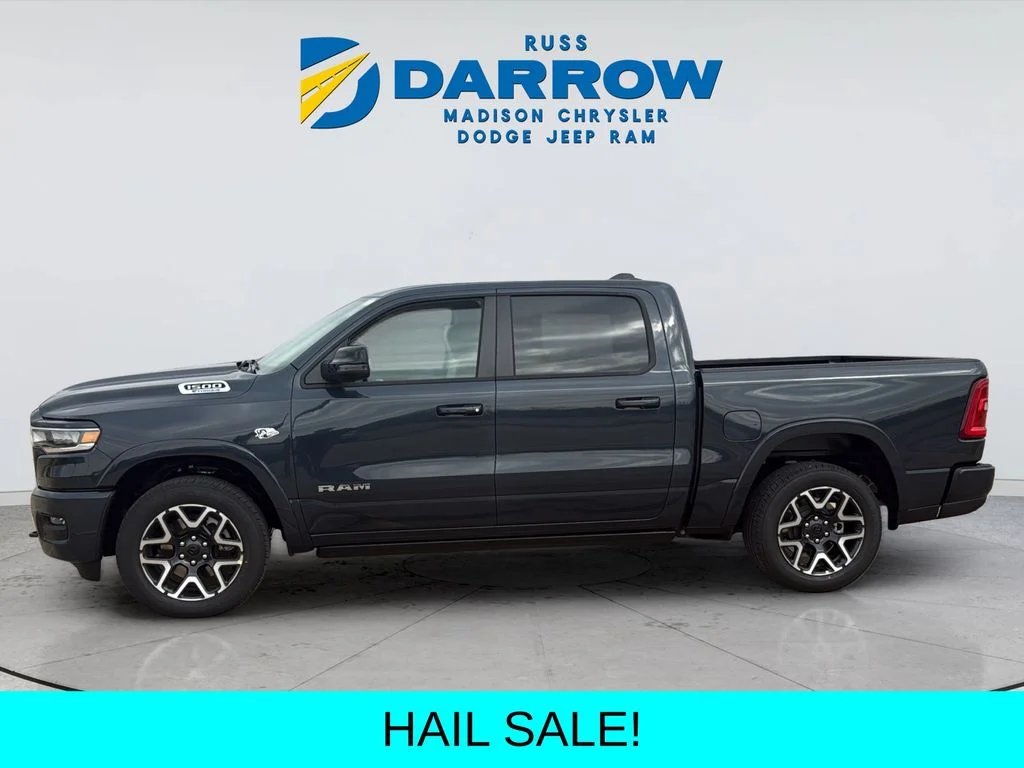New 2026 Forged Blue Metallic Exterior Paint RAM Laramie image 2