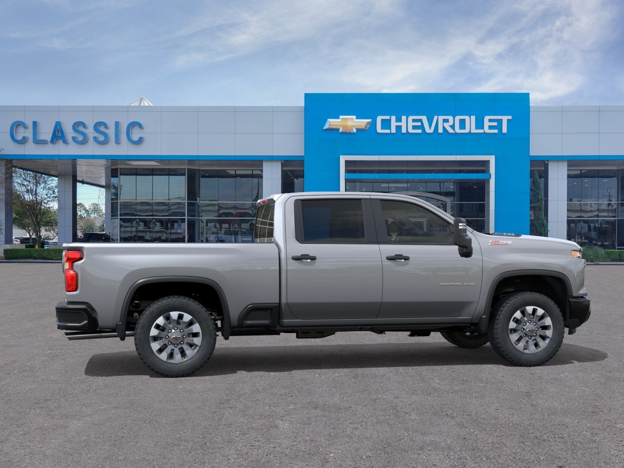 2026 Chevrolet Silverado 2500 HD Custom Gray at Classic Elite Chevrolet Hwy 6