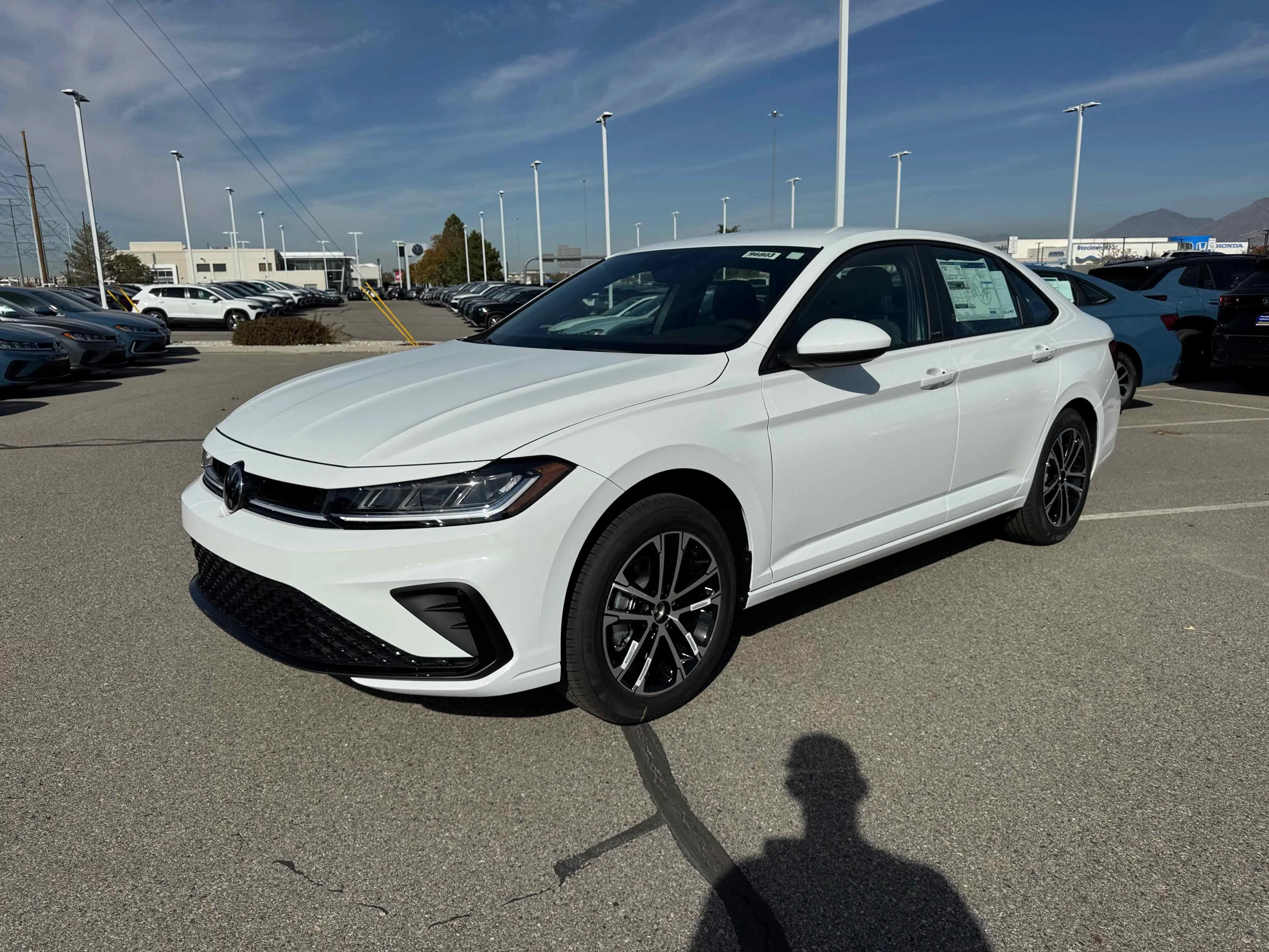 New 2026 Pure White Volkswagen Sport image 12