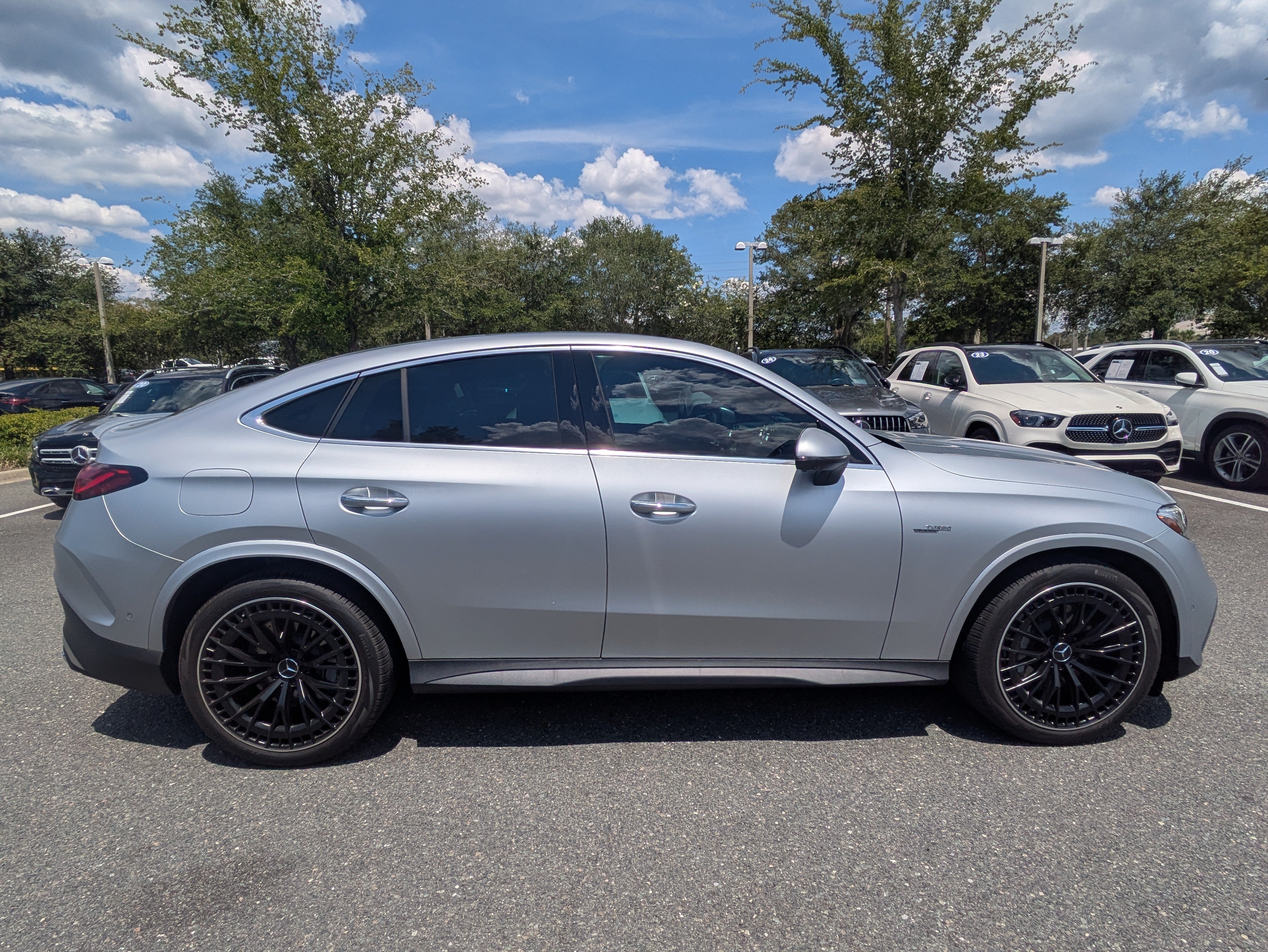 Certified Used 2024 MANUFAKTUR Cirrus Silver Magno Mercedes-Benz AMG® GLC 43 image 3