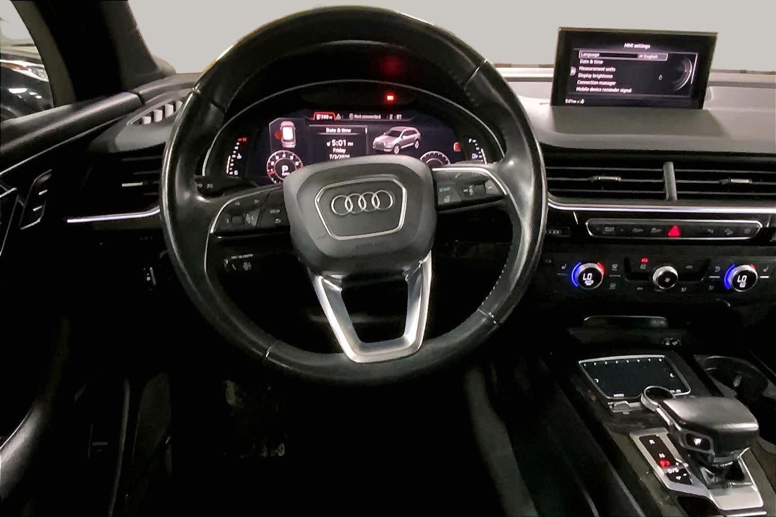 Used 2018 Glacier White Metallic Audi Premium Plus image 6
