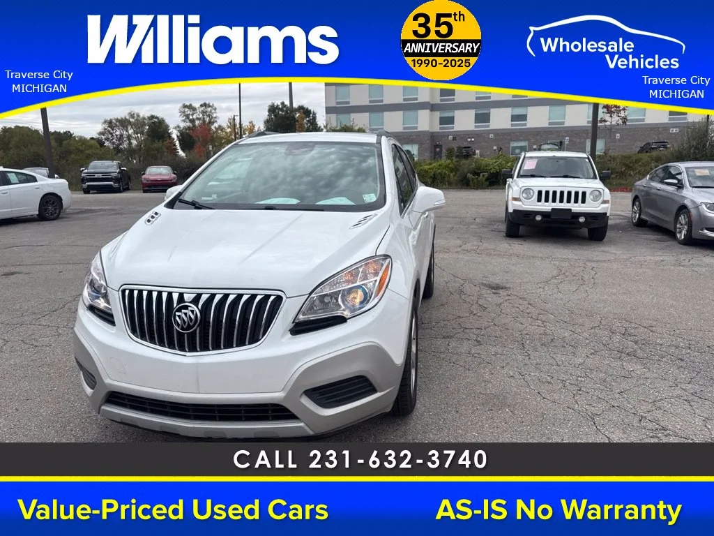 Used 2015 White Pearl Metallic Buick Base image 14