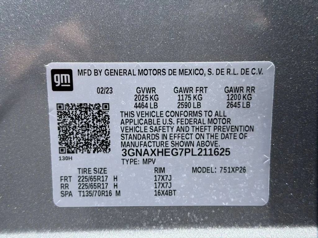 Used 2023 Sterling Gray Metallic Chevrolet LS image 41
