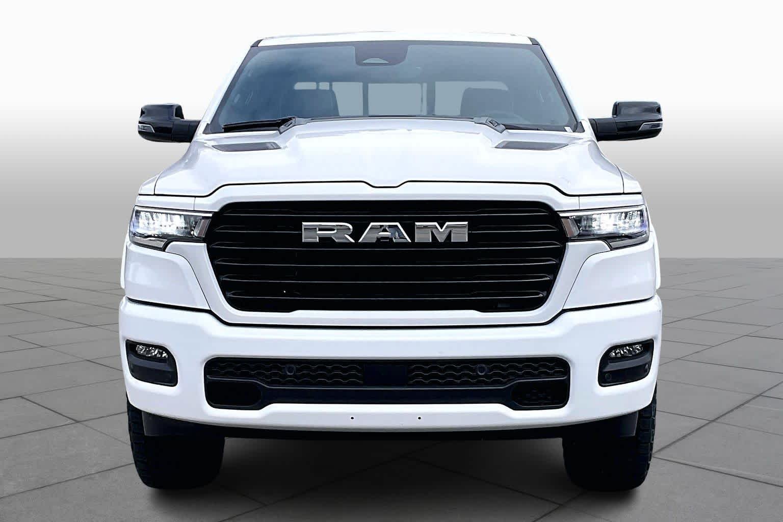 New 2026 Bright White Clear-Coat Exterior Paint RAM Laramie image 3