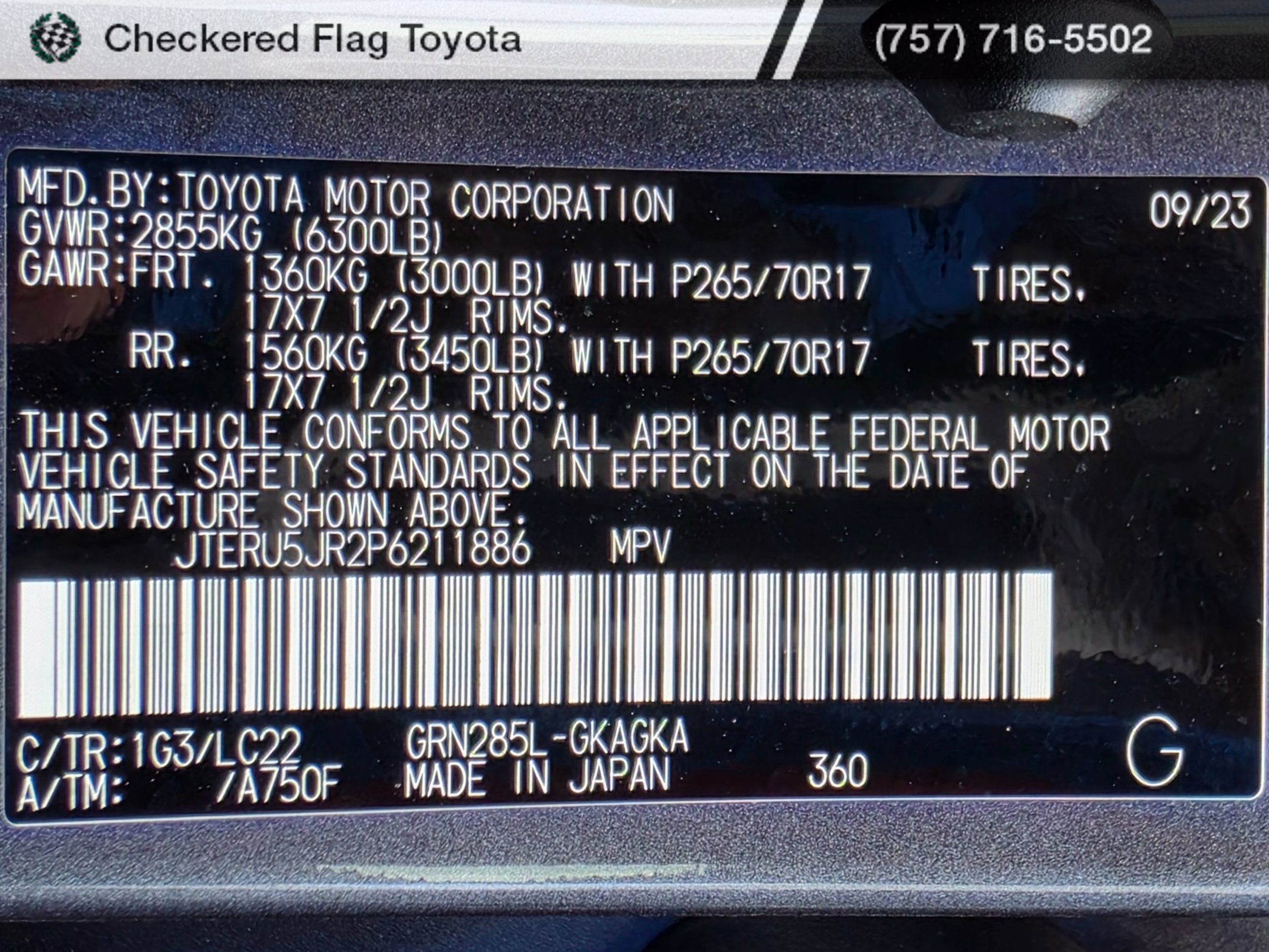 Used 2023 Magnetic Gray Metallic Toyota TRD Off-Road Premium image 22