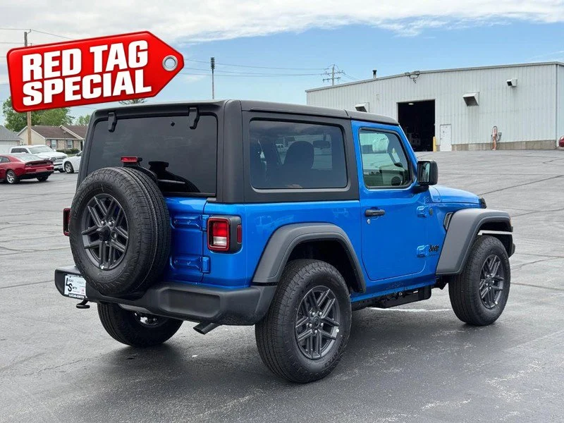 New 2026 Hydro Blue Pearl-Coat Exterior Paint Jeep Sport image 3
