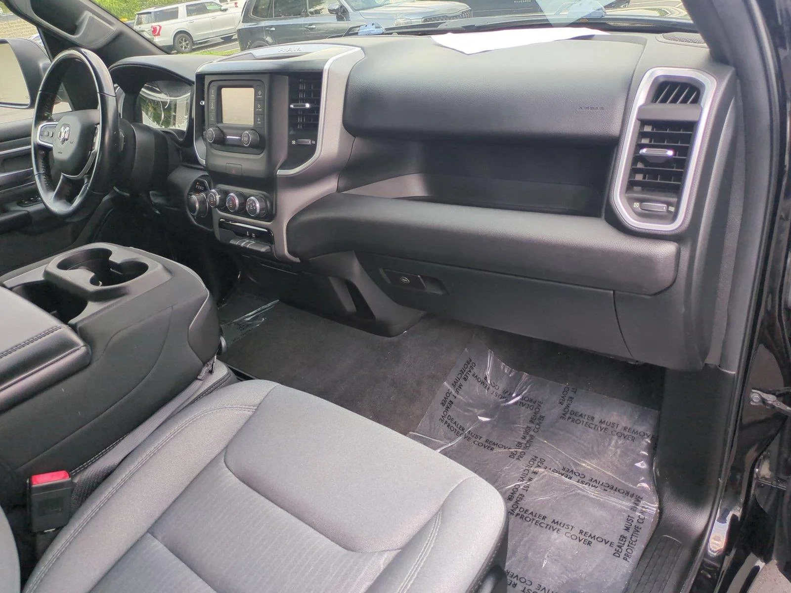 Used 2022 Diamond Black Crystal Pearlcoat Ram Big Horn image 37