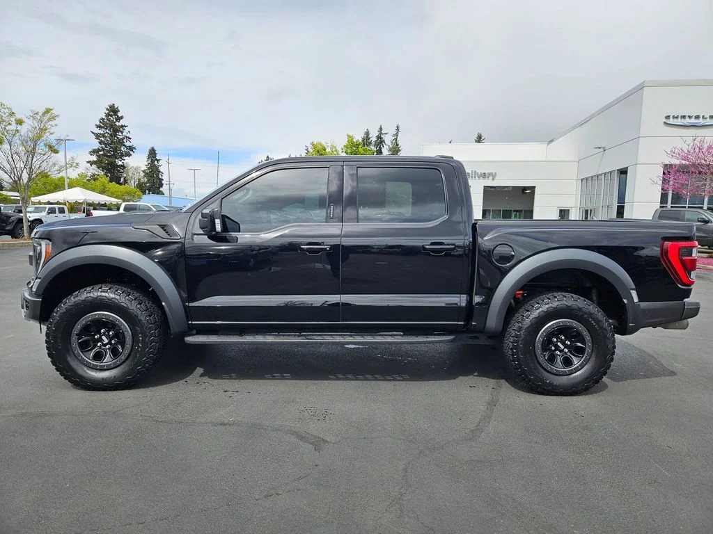 Used 2021 Black Ford Raptor image 3