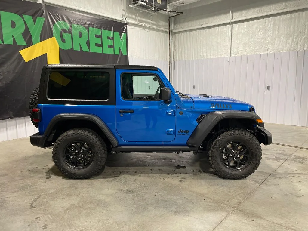 New 2026 Hydro Blue Pearl-Coat Exterior Paint Jeep Willys image 4