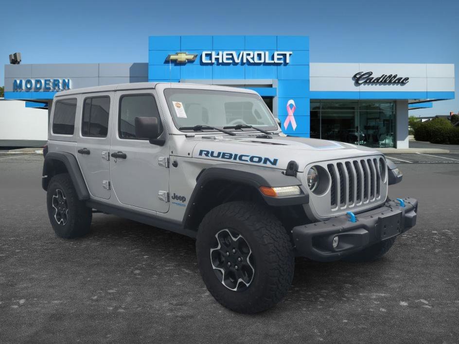 Used 2022 Silver Zynith Clearcoat Jeep Unlimited Rubicon image 7