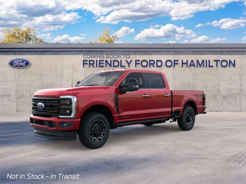 New 2026 Ruby Red Metallic Tinted Clearcoat Ford F-350® Platinum® image 1