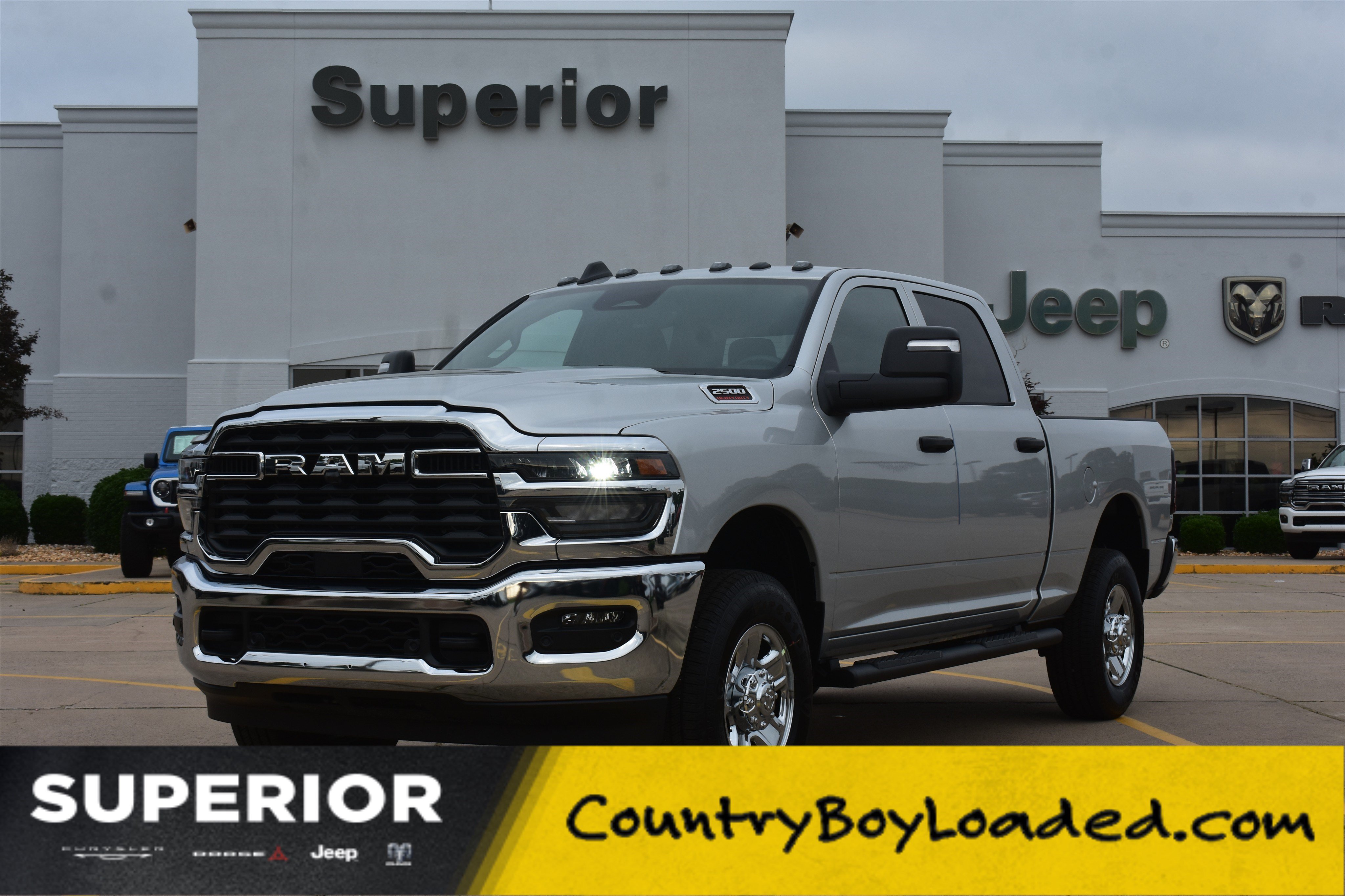 New 2026 Silver-Zynith Exterior Paint RAM Tradesman image 1