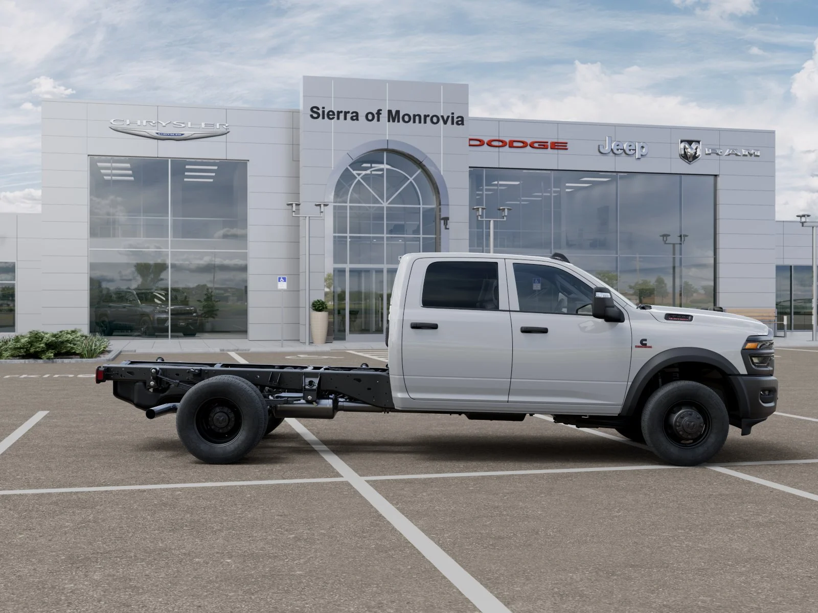 New 2026 Bright White Clear-Coat Exterior Paint RAM Tradesman image 53