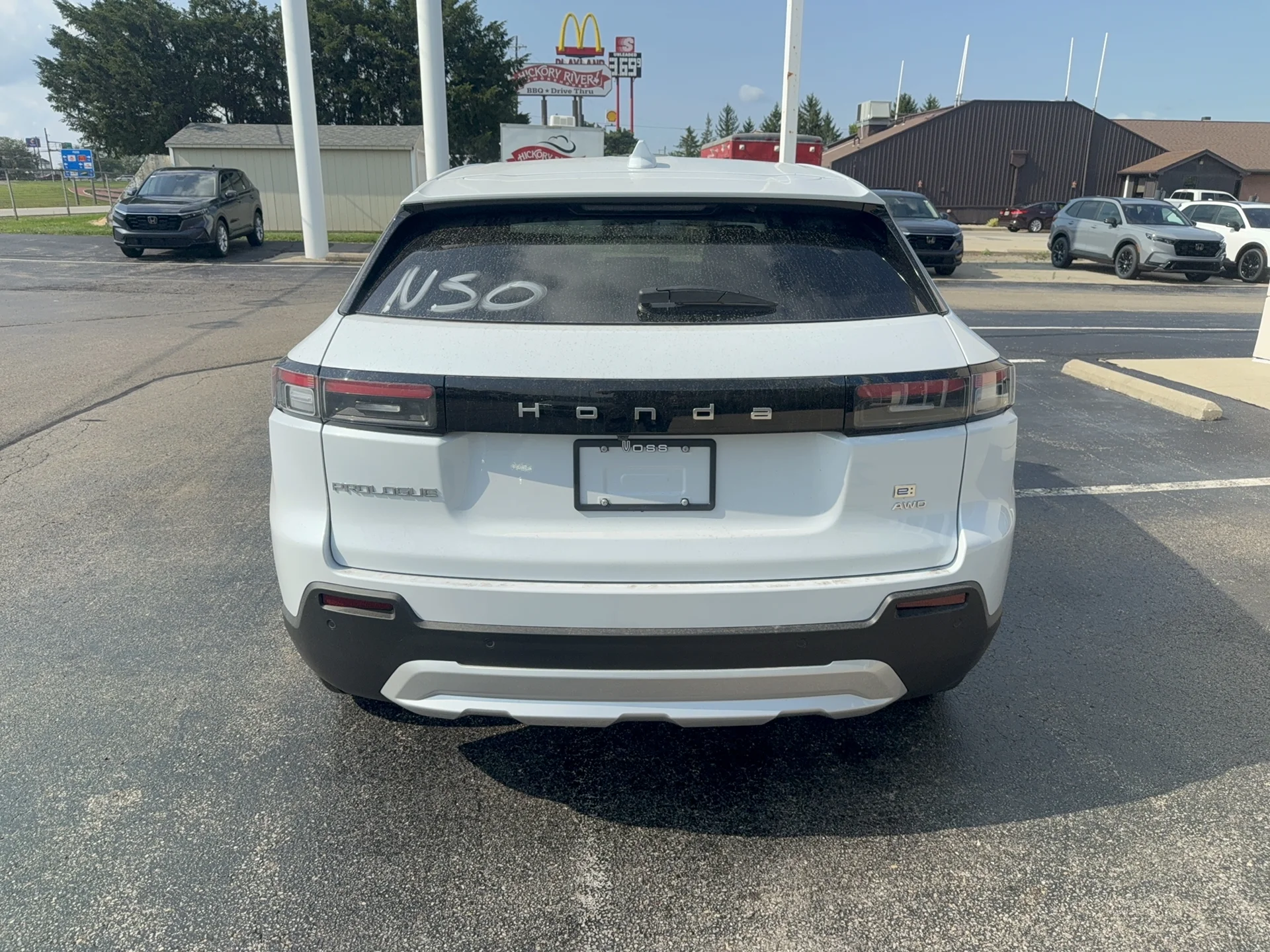 New 2026 Frostline White Pearl Honda EX image 6