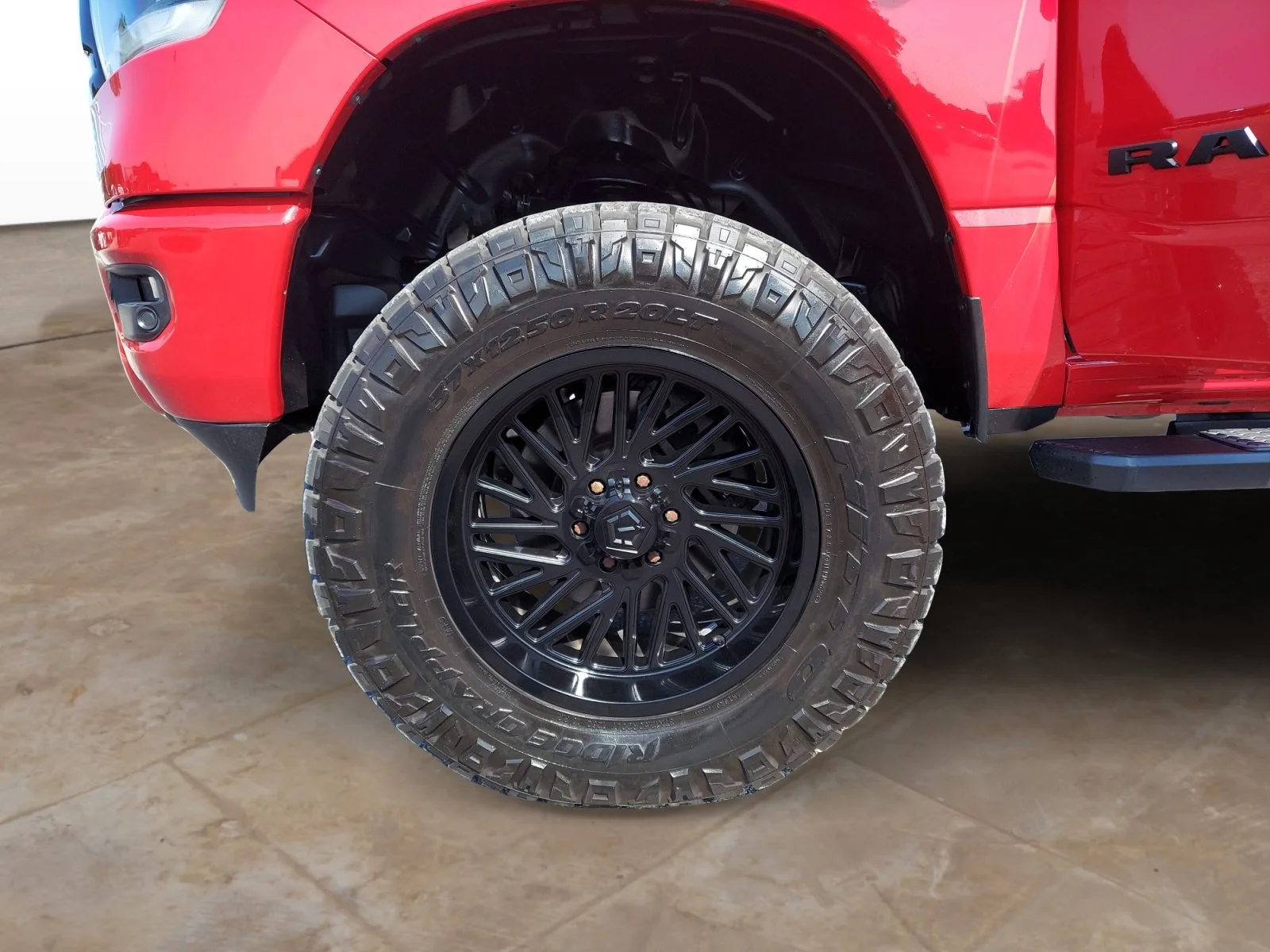 Used 2024 Flame Red Clearcoat Ram Laramie image 30