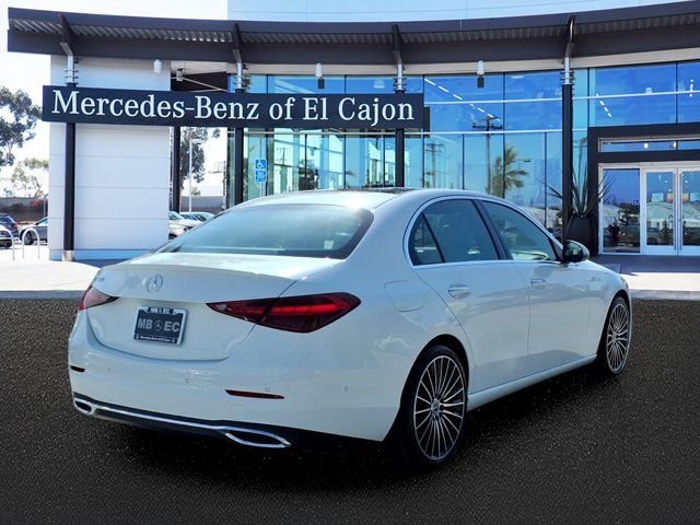 New 2026 Polar White Mercedes-Benz C 300 image 3