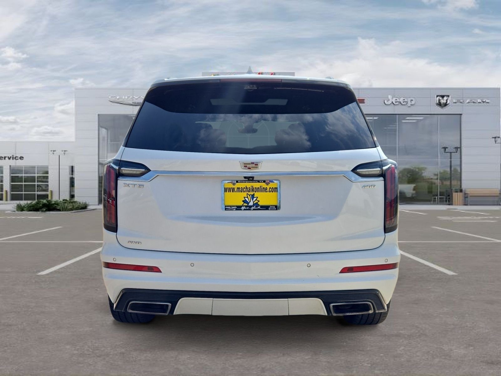 Used 2023 White Cadillac Sport image 4