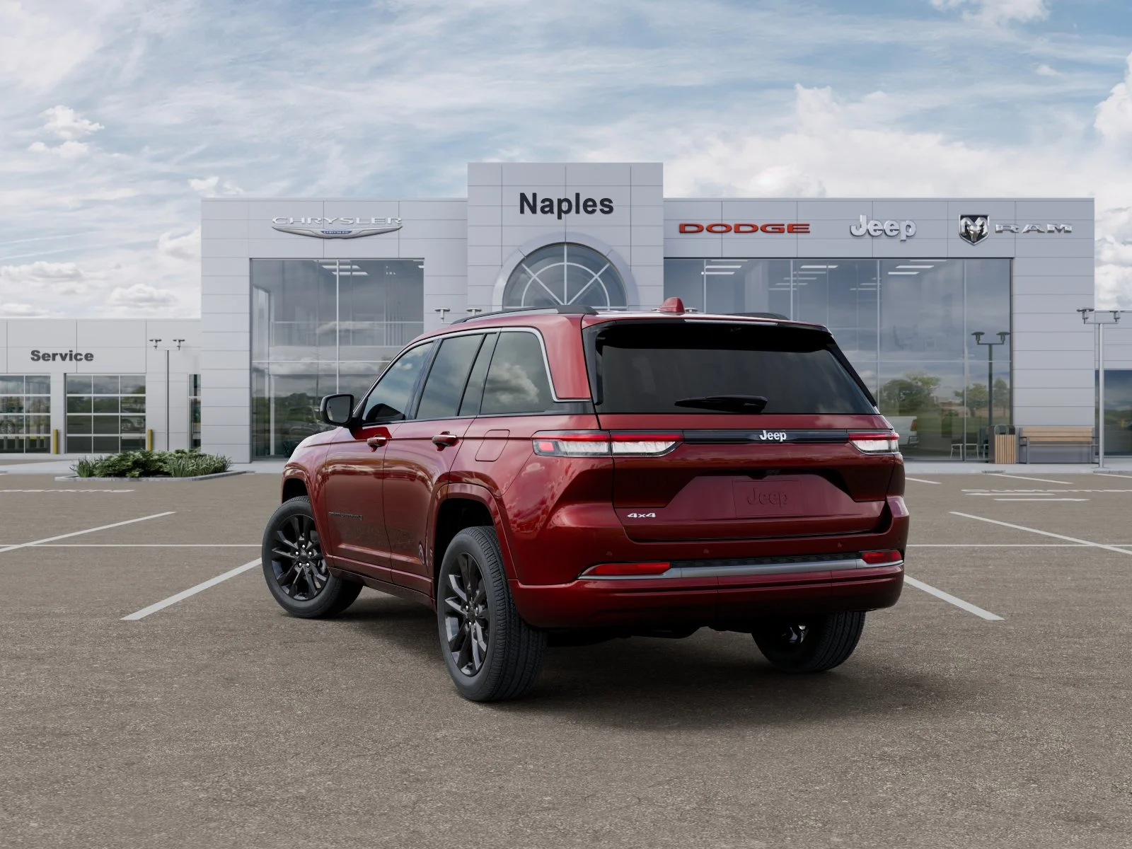 New 2026 Velvet Red Pearl-Coat Exterior Paint Jeep Limited Reserve image 29