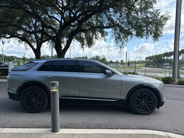 Used 2024 Argent Silver Metallic Cadillac Tech image 3