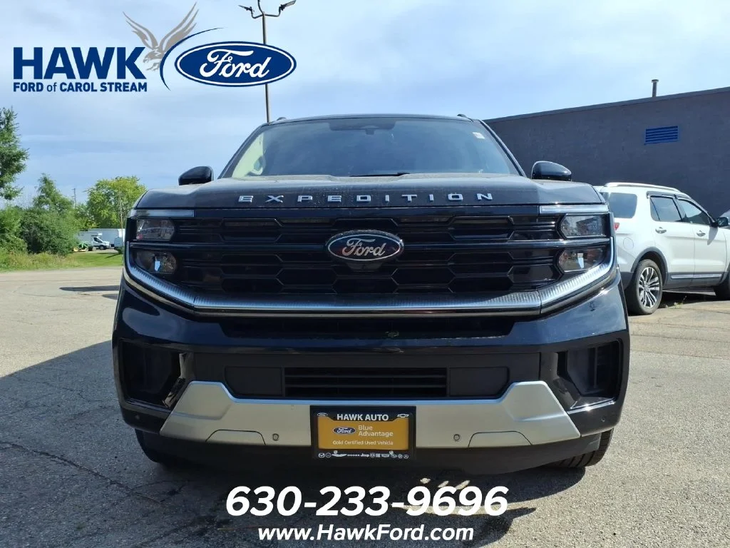 Used 2025 Black Ford Platinum image 2