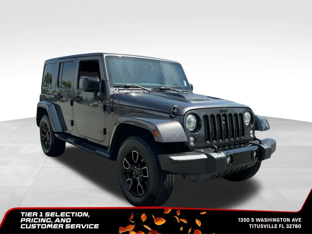 Used 2018 Gray Jeep Unlimited Sahara image 13